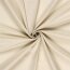 Baumwollstoff Cretonne Premium *Marie* Uni - hellbeige