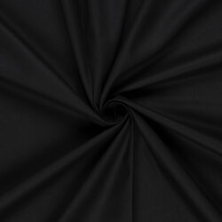 Baumwollstoff Cretonne Premium *Marie* Uni - schwarz
