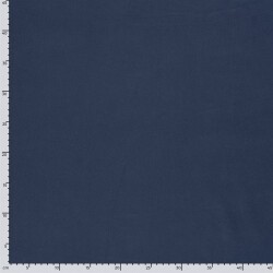 Baumwollstoff Cretonne Premium *Marie* Uni - dunkelblau