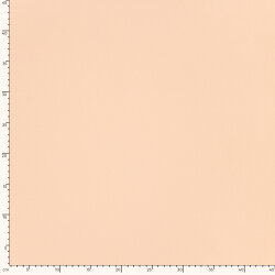 Baumwollstoff Cretonne Premium *Marie* Uni - hellaprikot