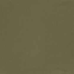 Baumwollstoff Cretonne Premium *Marie* Uni - oliv
