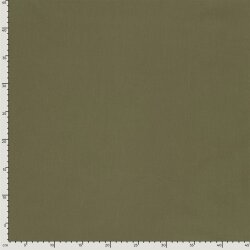 Baumwollstoff Cretonne Premium *Marie* Uni - oliv