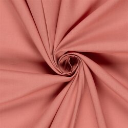 Baumwollstoff Cretonne Premium *Marie* Uni - softkoralle