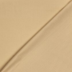 Baumwollstoff Cretonne Premium *Marie* Uni - cremebeige