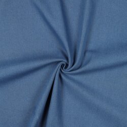 Stretch-Jeansstoff 110Z Recycled gebleicht- indigo