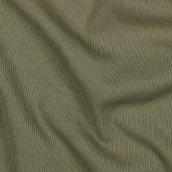 Rippenjersey *Vera* - dunkeloliv