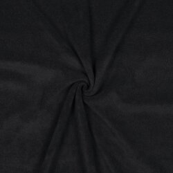 Stretch Frottee *Vera* - schwarz