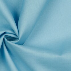 Baumwollbatist *Gerda* BIO~Organic - hellblau