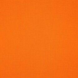Musselin Uni *Gerda* BIO~Organic - Neon orange