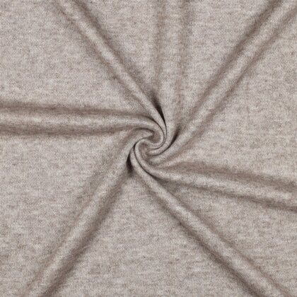 Strickstoff *Vera* Viskose-Mix  - taupe Melange