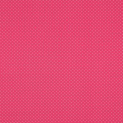 Baumwollpopeline 2mm Punkte - pink