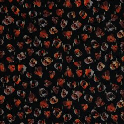 Viskosestoff Lurex Digital Leo- schwarz