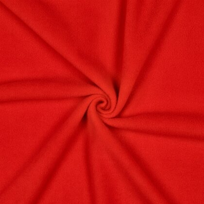 Antipilling Fleece *Vera* - rot