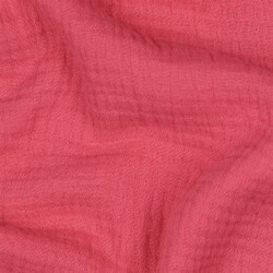 Dreilagiger Baumwoll Musselin Bio~Organic - perlrosa
