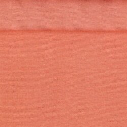 Strickbündchen Bio~Organic *Gerda* - lachsorange