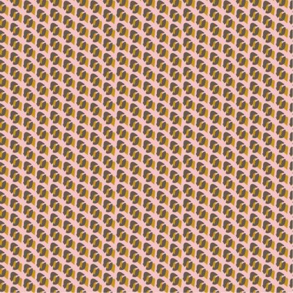 Baumwollpopeline Grafik Punkte - hellrosa