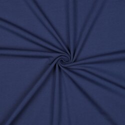 Baumwolljersey *Vera* - jeansblau