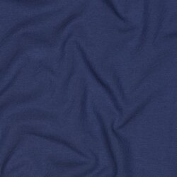Baumwolljersey *Vera* - jeansblau