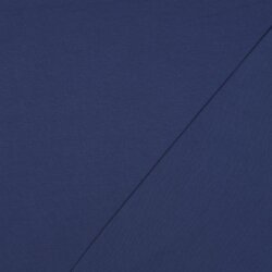 Baumwolljersey *Vera* - jeansblau