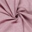 0,8 Meter - Leinen Chambray Uni Meliert - dunkelrot