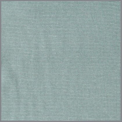 0,7 Meter - Ringelbündchen Streifen 1mm mint/pool blue