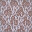 0,7 Meter - Mesh Spitze *Sophia* Blumen nelkenbraun