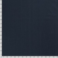 Jeansstoff Vorgewaschen - marineblau