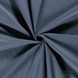 Baumwollstoff Fahnentuch Cretonne *Marie* Uni - mittel jeansblau