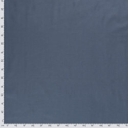 Baumwollstoff Fahnentuch Cretonne *Marie* Uni - mittel jeansblau