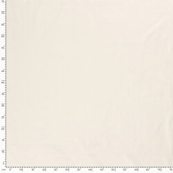 Baumwollstoff Fahnentuch Cretonne *Marie* Uni - creme
