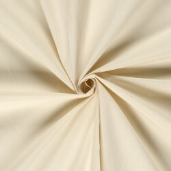 Baumwollstoff Cretonne *Marie* Uni - weiss Uni Nessel Natur