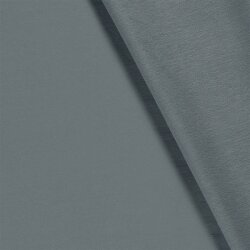 French Terry Premium *Marie* Uni - schattenblau