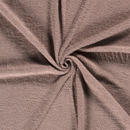 Frottee *Marie* Uni - altrosa