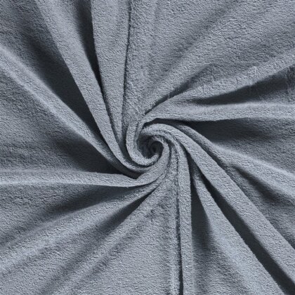 Frottee *Marie* Uni - helljeansblau