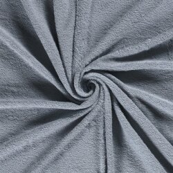 Frottee *Marie* Uni - helljeansblau