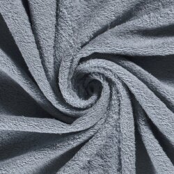 Frottee *Marie* Uni - helljeansblau