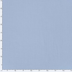 Musselin Uni *Marie* - hellblau