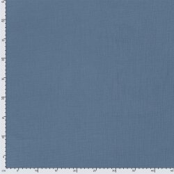 Musselin Uni *Marie* - jeansblau