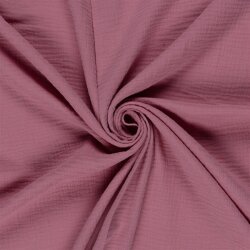 Musselin Uni *Marie* - antik pink
