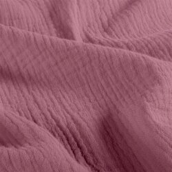 Musselin Uni *Marie* - antik pink