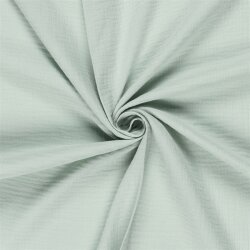Musselin Uni *Marie* - schatten grün