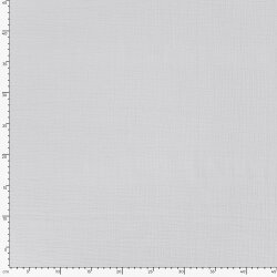 Musselin Uni *Marie* - satin grau