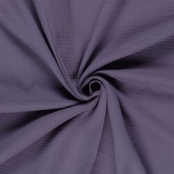 Musselin Uni *Marie* - violett