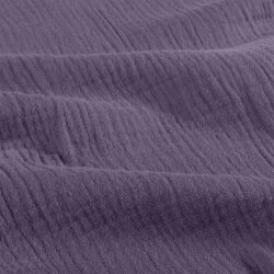 Musselin Uni *Marie* - violett