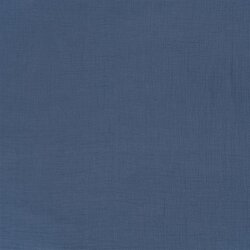 Musselin Uni *Marie* - indigo