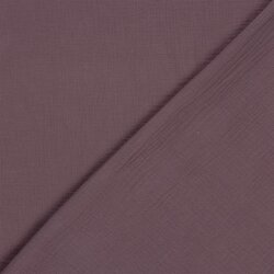Musselin Uni *Marie* - altlila