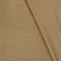 Nickistoff *Marie* Uni - kamelbeige