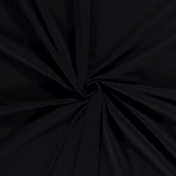 Baumwolljersey *Mila* Uni - schwarz