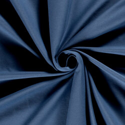 Baumwolljersey *Mila* Uni - seeblau