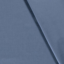 Baumwollpopeline *Marie* Uni - indigo